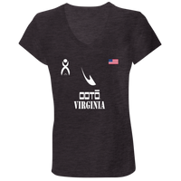 Thumbnail for OOTO - VIRGINIA - B6005 Ladies' Jersey V-Neck T-Shirt - 6 COLORS -