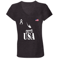 Thumbnail for OOTO - USA - B6005 Ladies' Jersey V-Neck T-Shirt