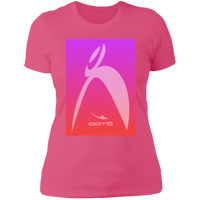 Thumbnail for BIG STEPPIN GLYPHIC GRADIENT - RBW 2 NL3900 Ladies' Boyfriend T-Shirt - Beach or Everyday - 4 COLORS -