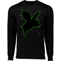 Thumbnail for THE DREADED PIG BAT (WILBUR STRIKES) - 788 Long Sleeve Moisture-Wicking Tee - 2 COLORS -