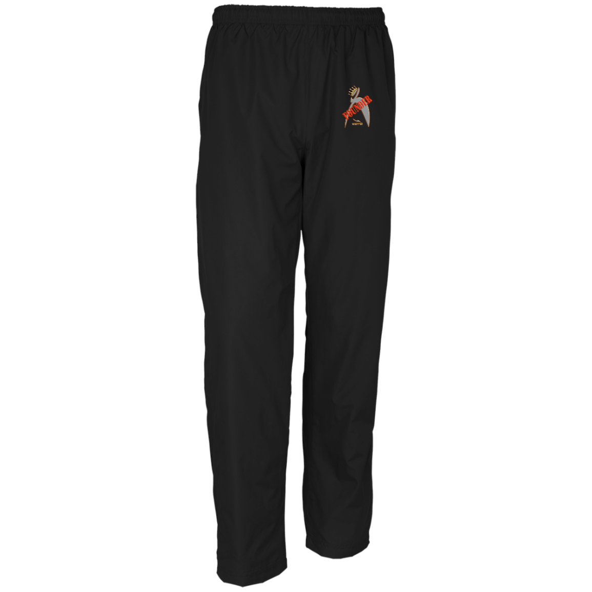 ITEM 20.) FOUNDER - CROWNED BIG STEPPIN GLYHPIC - PST74 Men's Wind Pants - Men XS THRU 4 XL - 1 COLOR -