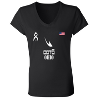 Thumbnail for OOTO - OHIO - B6005 Ladies' Jersey V-Neck T-Shirt - 6 COLORS -