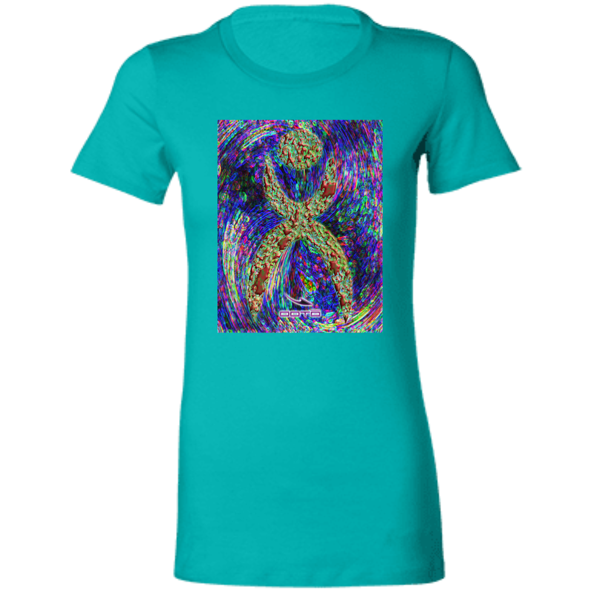 GLYPHIC EN HALTED PHASE EN  NEON EDDY - 6004 Ladies' Favorite T-Shirt - 4 COLORS -