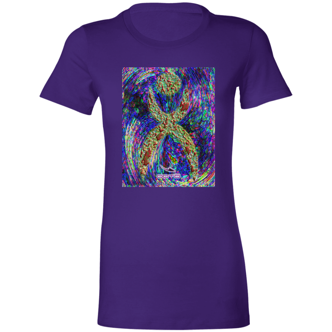 GLYPHIC EN HALTED PHASE EN  NEON EDDY - 6004 Ladies' Favorite T-Shirt - 4 COLORS -