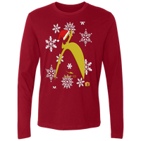 Thumbnail for BIG STEPPIN GLYPHIC SANTA - NL3601 Men's Premium LS - 3 COLORS -