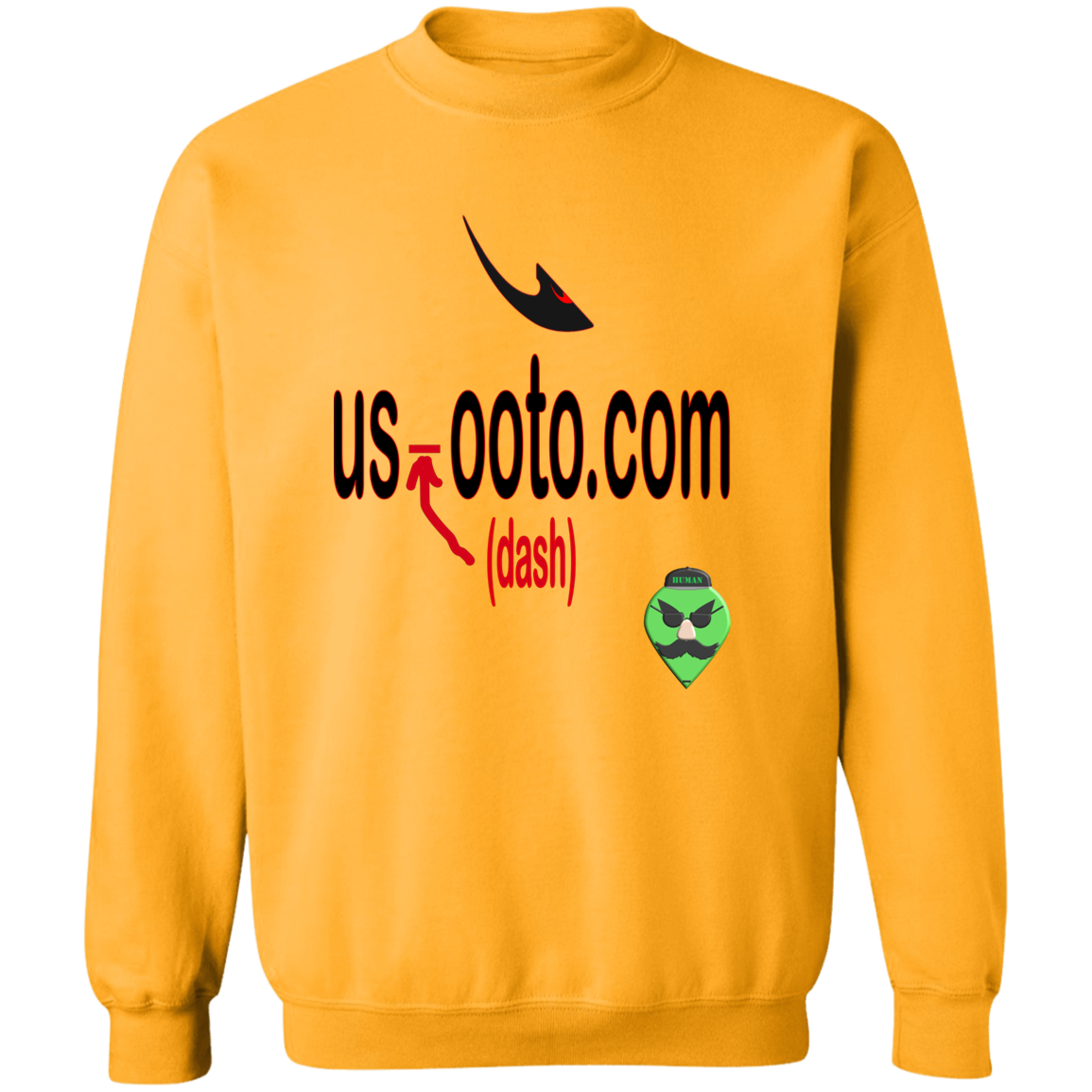 WEBSITE - us-ooto.com WITH AL - G180 Crewneck Pullover Sweatshirt - 9 COLORS -