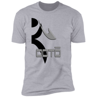 Thumbnail for HALF GLYPHIC GRAY DASH - NL3600 Premium Short Sleeve T-Shirt - 9 COLORS -