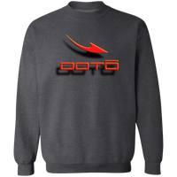 Thumbnail for OOTO - DASH AND SHADOW 3D EFFECT - G180 Crewneck Pullover Sweatshirt - 10 COLORS -