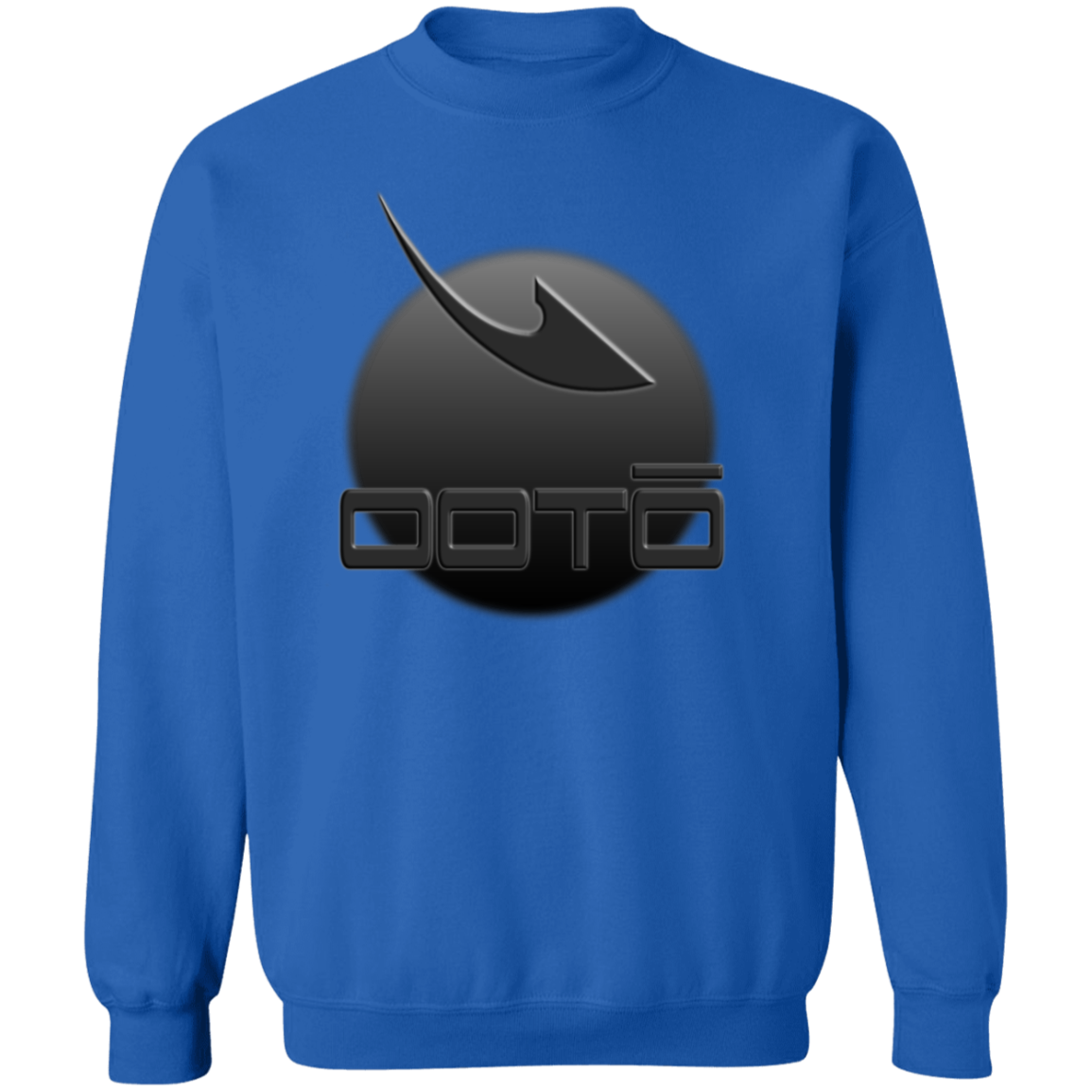 OOTO - DASH EN BLACK DARK MOON -  G180 Crewneck Pullover Sweatshirt - 13 COLORS -