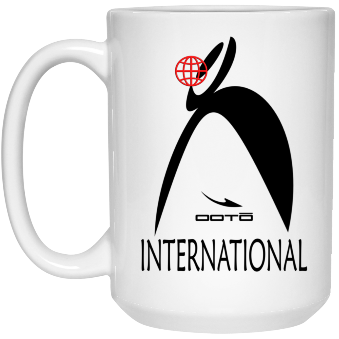 OOTO - GLYPHIC BIG STEPPIN INTERNATIONAL - 21504 15oz White Mug - 1 COLOR -