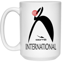 Thumbnail for OOTO - GLYPHIC BIG STEPPIN INTERNATIONAL - 21504 15oz White Mug - 1 COLOR -