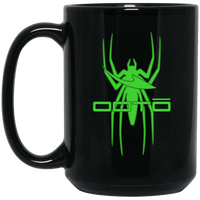 Thumbnail for OOTO -DASH AND SPIDER 2 - BM15OZ 15 oz. Black Mug - 1 COLOR -