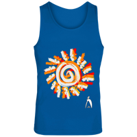 Thumbnail for PAINTED SUN WITH BIG STEPPIN GLYPHIC - CLOSEOUT - 703 Moisture-Wicking Training Tank - 5 COLORS -