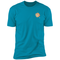 Thumbnail for PAINTED SUN WITH BIG STEPPIN GLYPHIC - NL3600 Premium Short Sleeve T-Shirt - 12 COLORS -