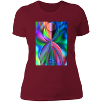 Thumbnail for GLYPHIC EN GLASS PRISMATIC - NL3900 Ladies' Boyfriend T-Shirt - 10 COLORS -