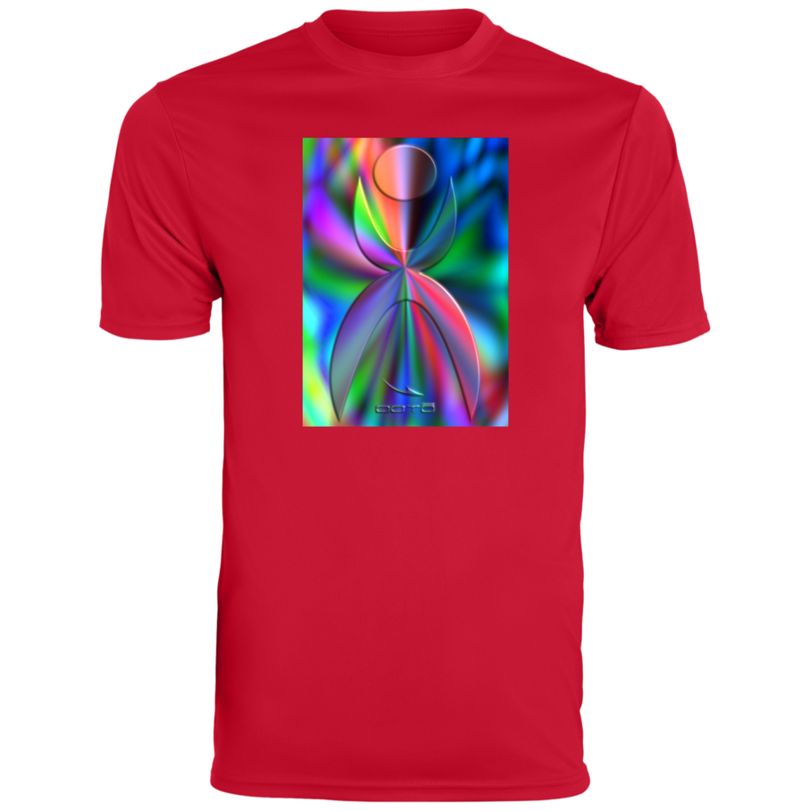 OOTO - GLYPHIC EN GLASS PRISMATIC - 791 Youth Moisture-Wicking Tee - 7 COLORS -