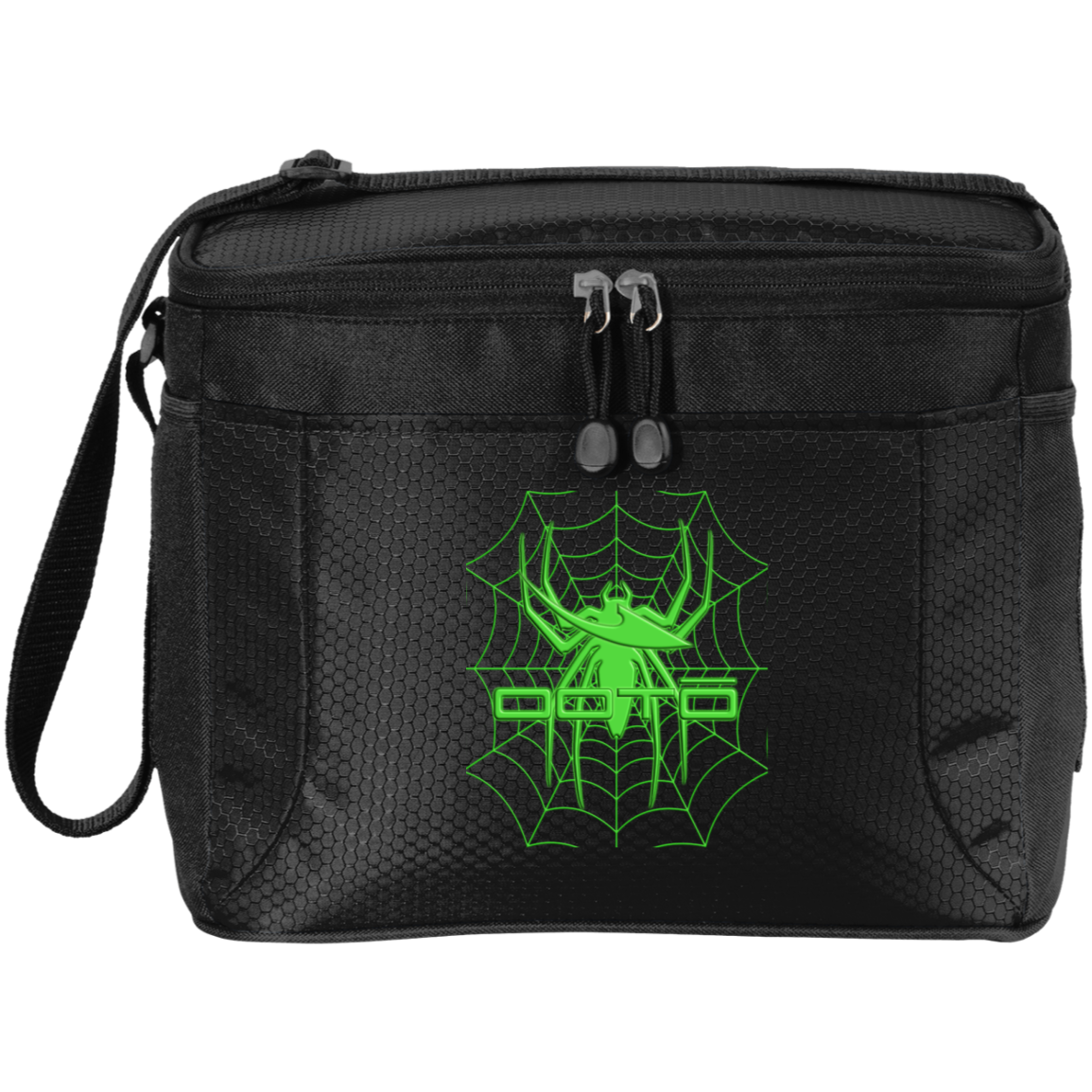 OOTO - DASH AND SPIDER 3 - BG513 12-Pack Cooler - ALONG CAME A SPIDER AND SAT DOWN BESIDE HER AND SAID, "HAND ME A COLD ONE, WOULD YA ? " - 2 COLORS -