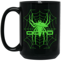 Thumbnail for OOTO - DASH AND SPIDER 3 - BM15OZ 15 oz. Black Mug - 1 COLOR -