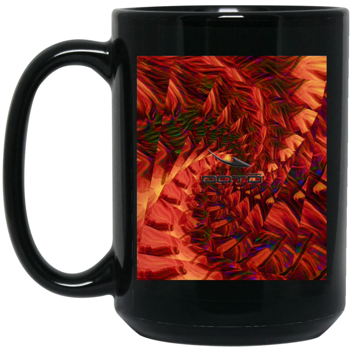 OOTO - SPUNSCAPE - BM15OZ 15 oz. Black Mug - 1 COLOR -