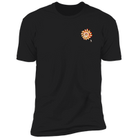 Thumbnail for PAINTED SUN WITH BIG STEPPIN GLYPHIC - NL3600 Premium Short Sleeve T-Shirt - 12 COLORS -