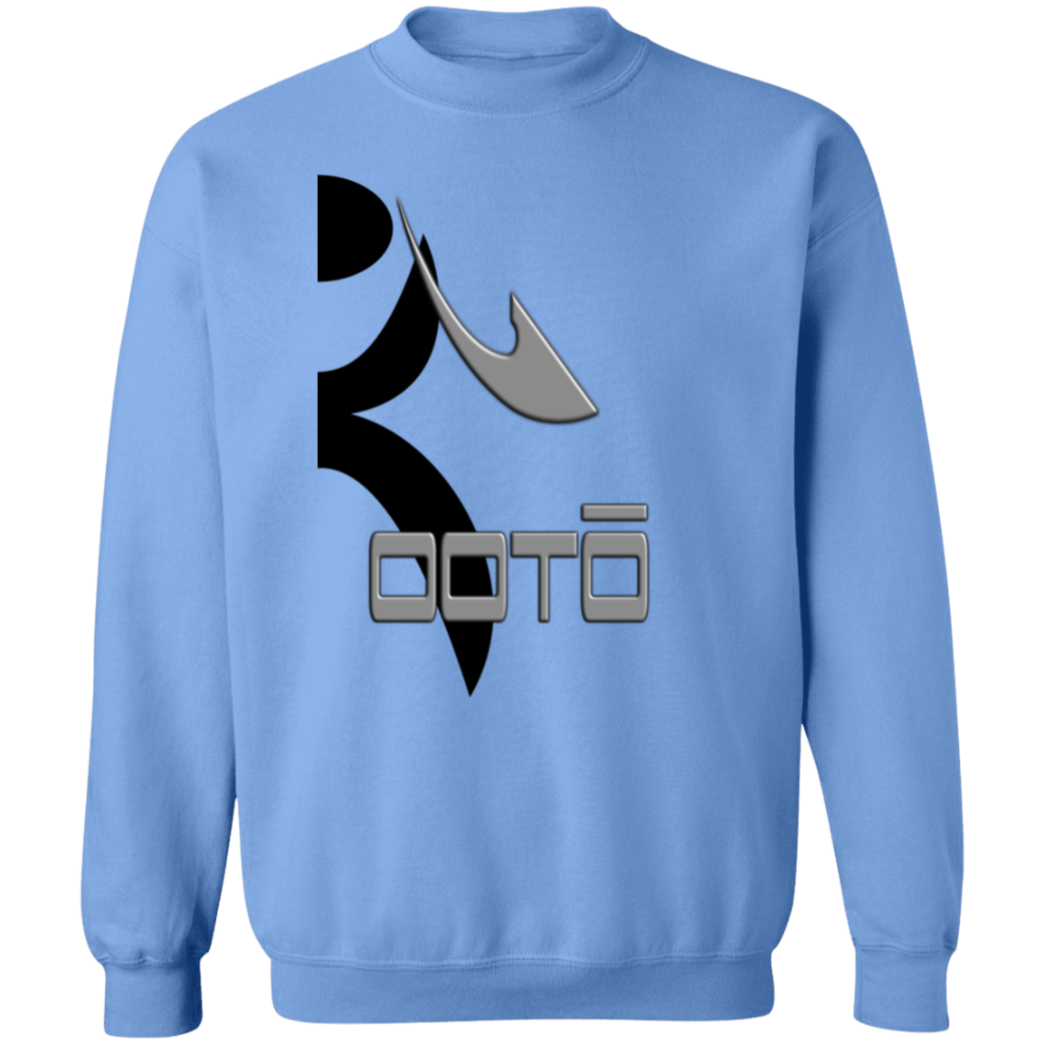 OOTO - HALF GLYPHIC GRAY DASH - G180 Crewneck Pullover Sweatshirt - 9 COLORS -