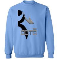 Thumbnail for OOTO - HALF GLYPHIC GRAY DASH - G180 Crewneck Pullover Sweatshirt - 9 COLORS -