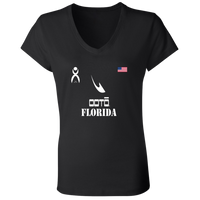 Thumbnail for OOTO - FLORIDA - B6005 Ladies' Jersey V-Neck T-Shirt - 6 COLORS -