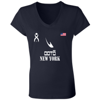 Thumbnail for OOTO - NEW YORK - B6005 Ladies' Jersey V-Neck T-Shirt - 6 COLORS -