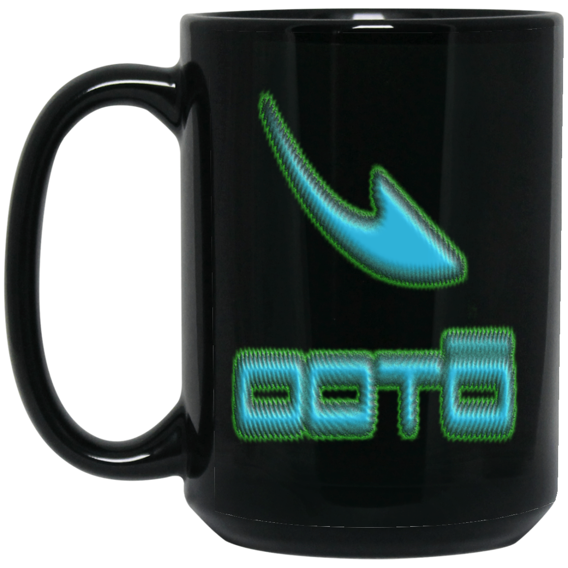 OOTO - DASH EN EERIE BM15OZ 15oz Black Mug - 1 COLOR -