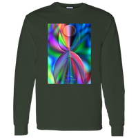 Thumbnail for GLYPHIC EN GLASS PRISMATIC - G540 LS T-Shirt 5.3 oz. - 9 COLORS -