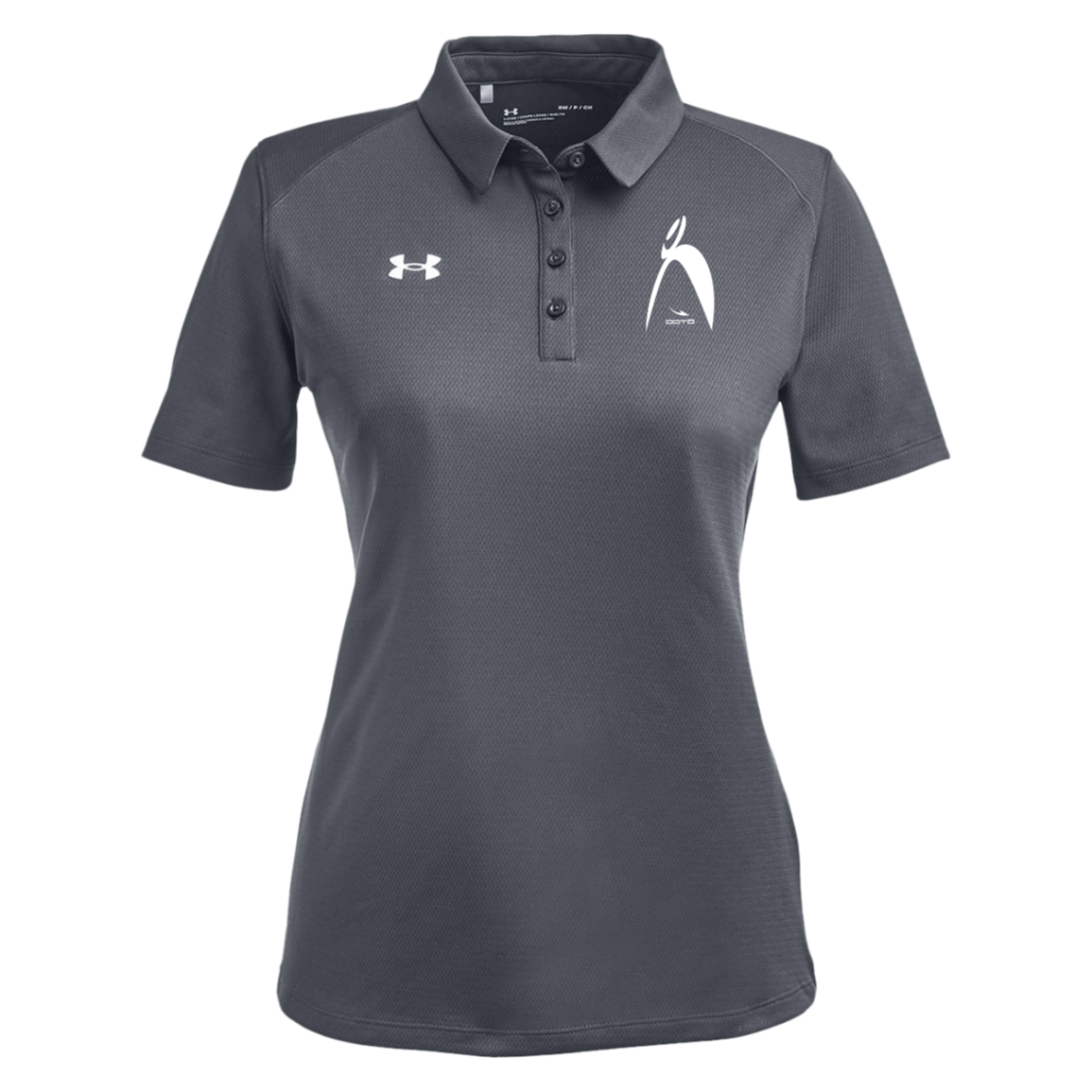 OOTO - BIG STEPPIN GLYPHIC - 1 WT 1370431 Under Armour Womens Tech Polo - 8 COLORS -