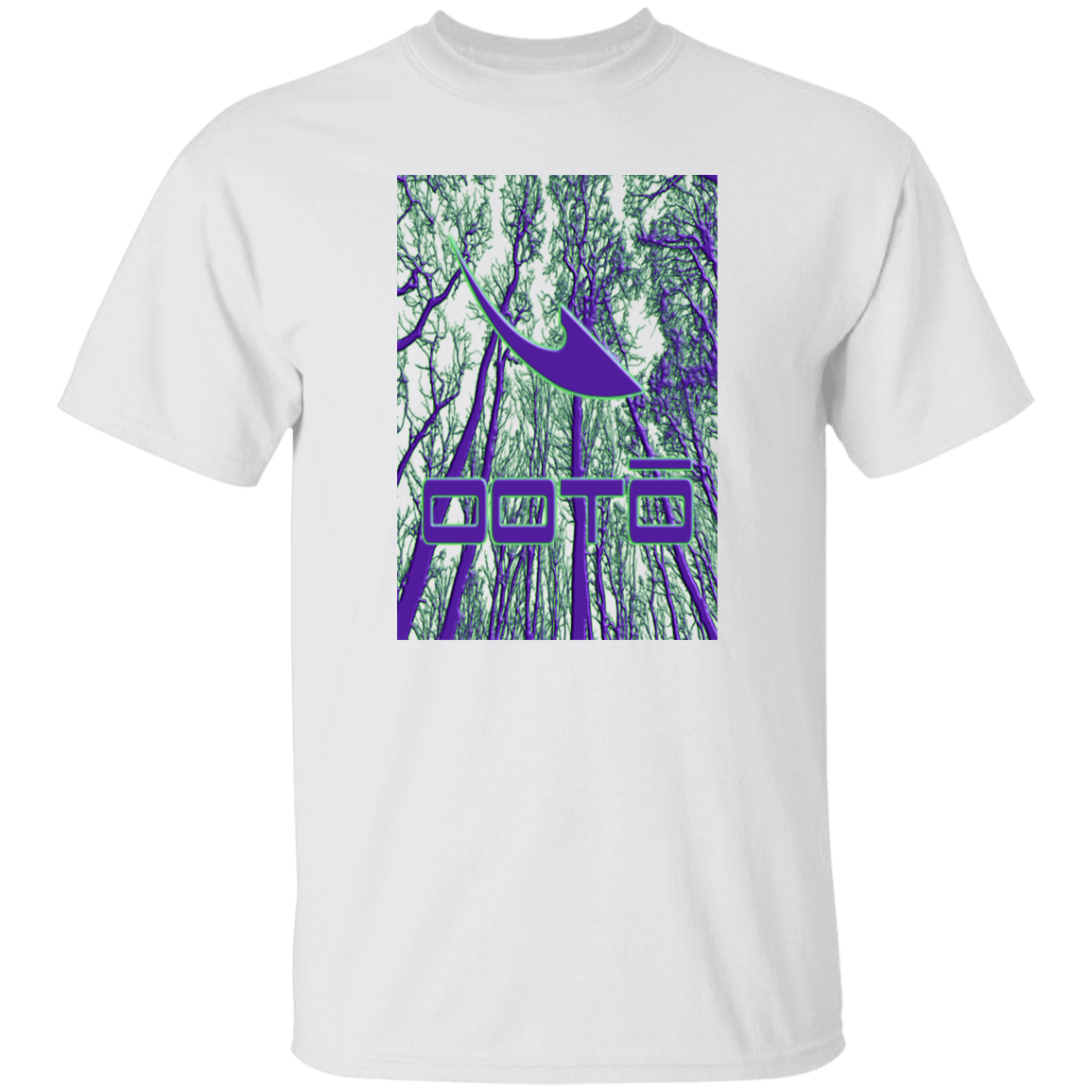 DASH EN EERIE TREES PURPLE - G500 5.3 oz. T-Shirt - 4 COLORS -