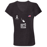 Thumbnail for OOTO - TEXAS - B6005 Ladies' Jersey V-Neck T-Shirt - 6 COLORS -