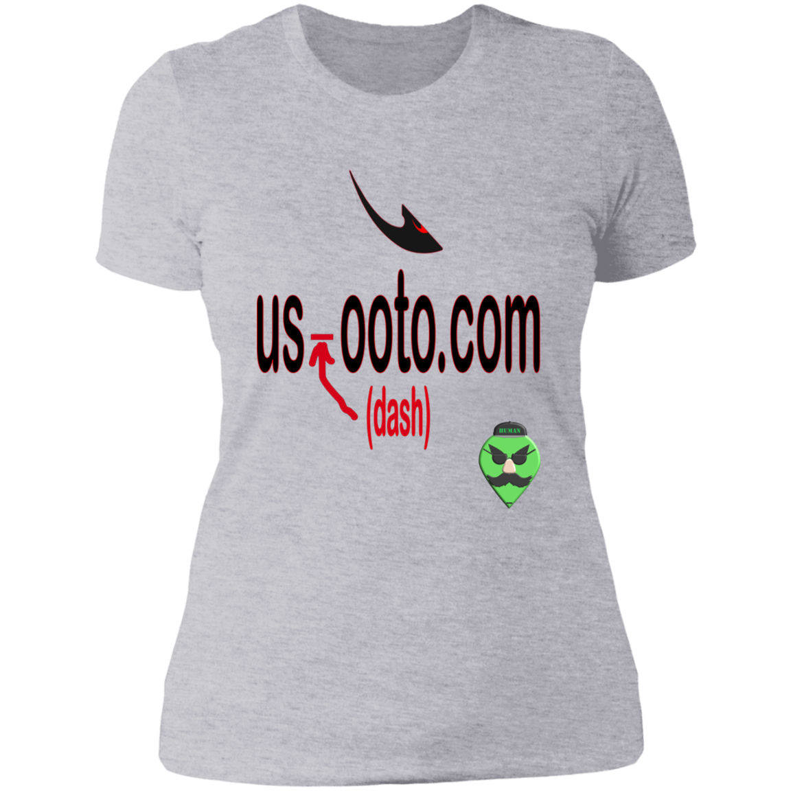 WEBSITE - us-ooto.com WITH AL - NL3900 Ladies' Boyfriend T-Shirt - 11 COLORS -