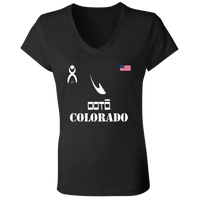 Thumbnail for OOTO - COLORADO - B6005 Ladies' Jersey V-Neck T-Shirt - 6 COLORS -