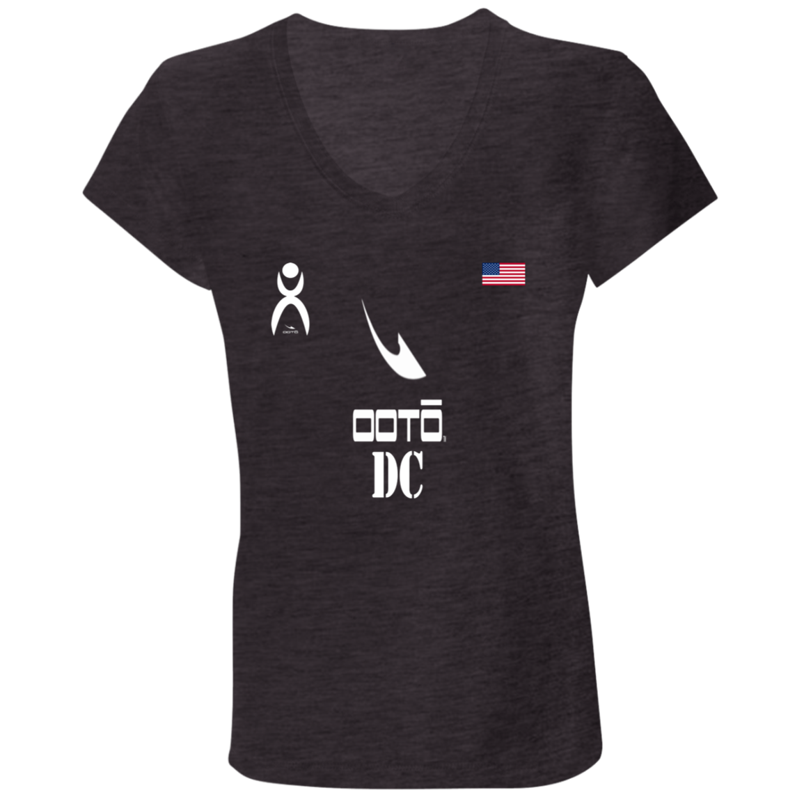 OOTO - DC - B6005 Ladies' Jersey V-Neck T-Shirt - 6 COLORS -