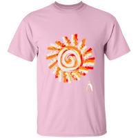 Thumbnail for OOTO - PAINTED SUN WITH BIG STEPPIN GLYPHIC - G500B Youth 5.3 oz 100% Cotton T-Shirt - 14 COLORS -