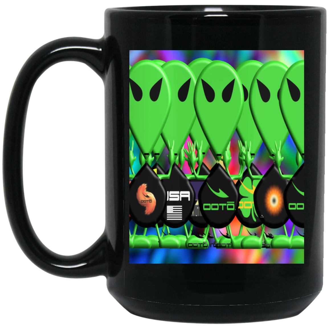 OOTO - AL OUTBREAK - BM15OZ 15oz Black Mug - 1 COLOR -