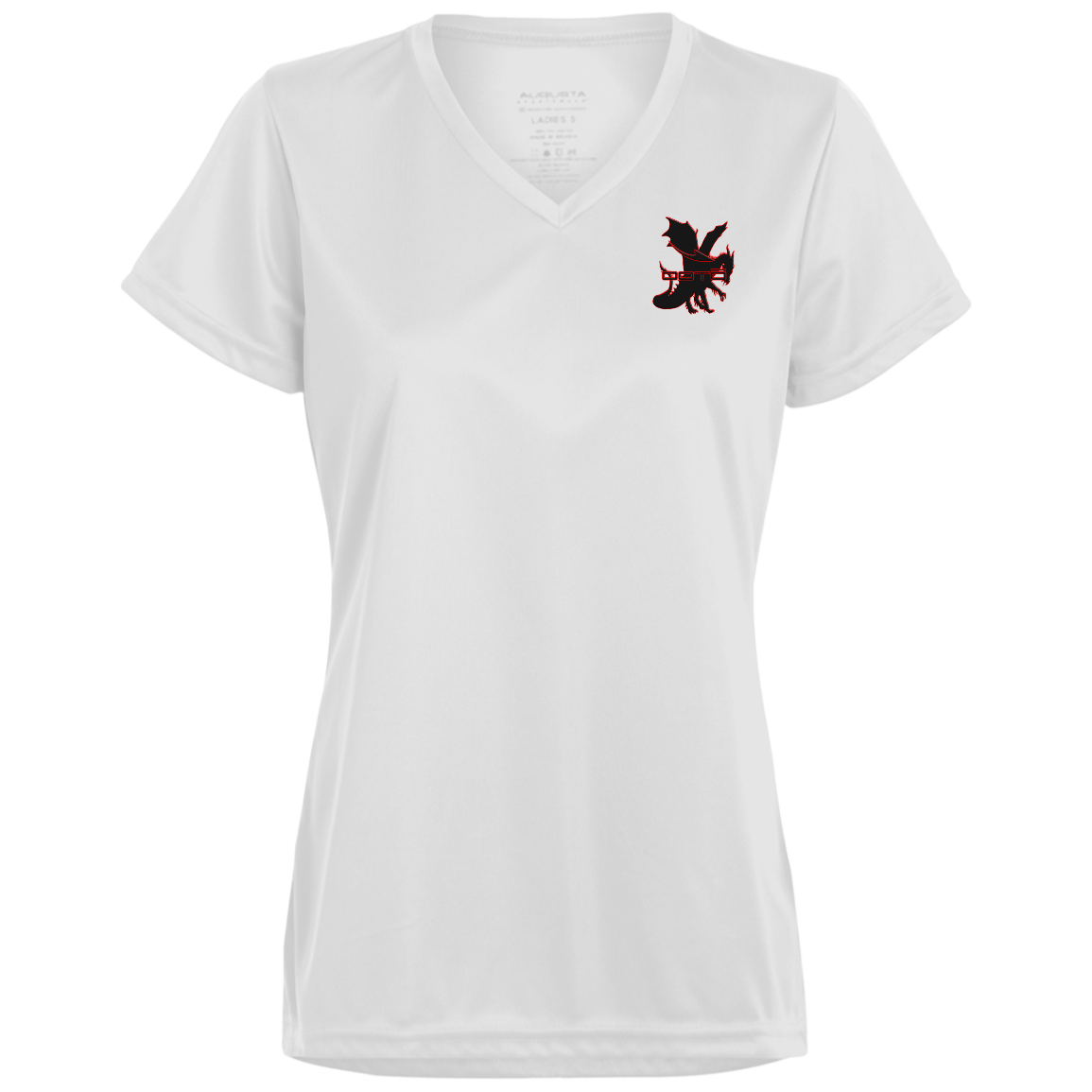 DASH AND DRAGON - 1790 Ladies’ Moisture-Wicking V-Neck Tee - 2 COLORS -