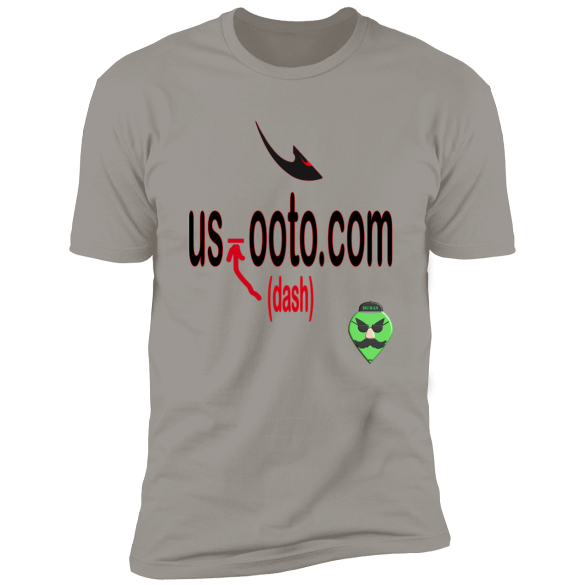 WEBSITE - us-ooto.com WITH AL - NL3600 Premium Short Sleeve T-Shirt - 12 COLORS -