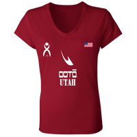 Thumbnail for OOTO - UTAH - B6005 Ladies' Jersey V-Neck T-Shirt - 6 COLORS -