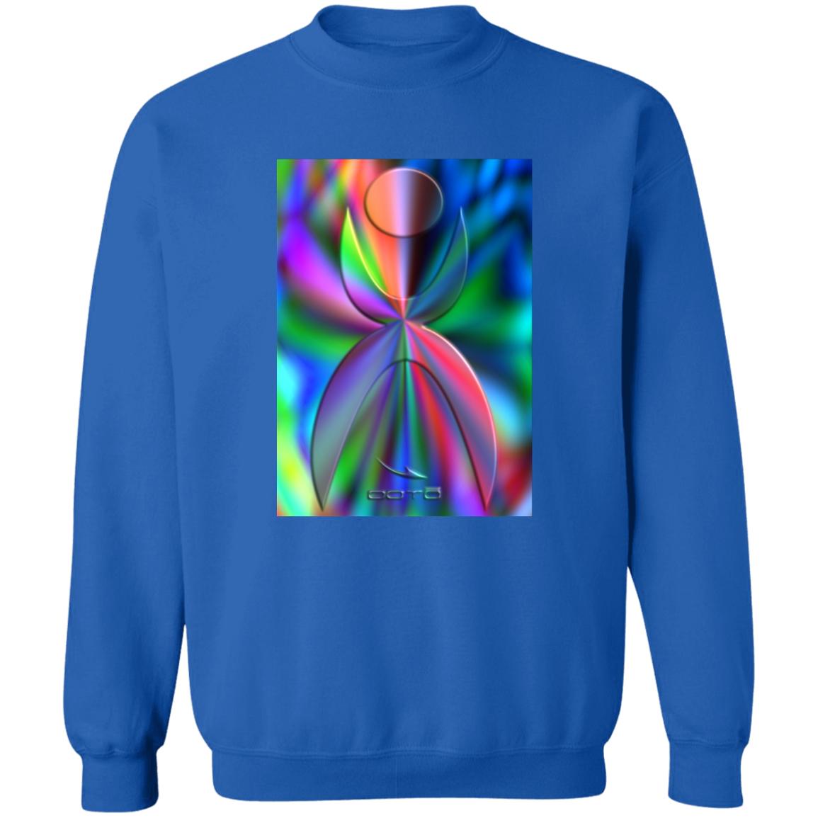 GLYPHIC EN GLASS PRISMATIC - G180 Crewneck Pullover Sweatshirt - 9 COLORS -