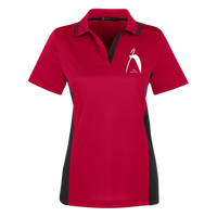 Thumbnail for OOTO - BIG STEPPIN GLYPHIC - SM M386W Harriton Womens Colorblock Polo - 4 COLORS -