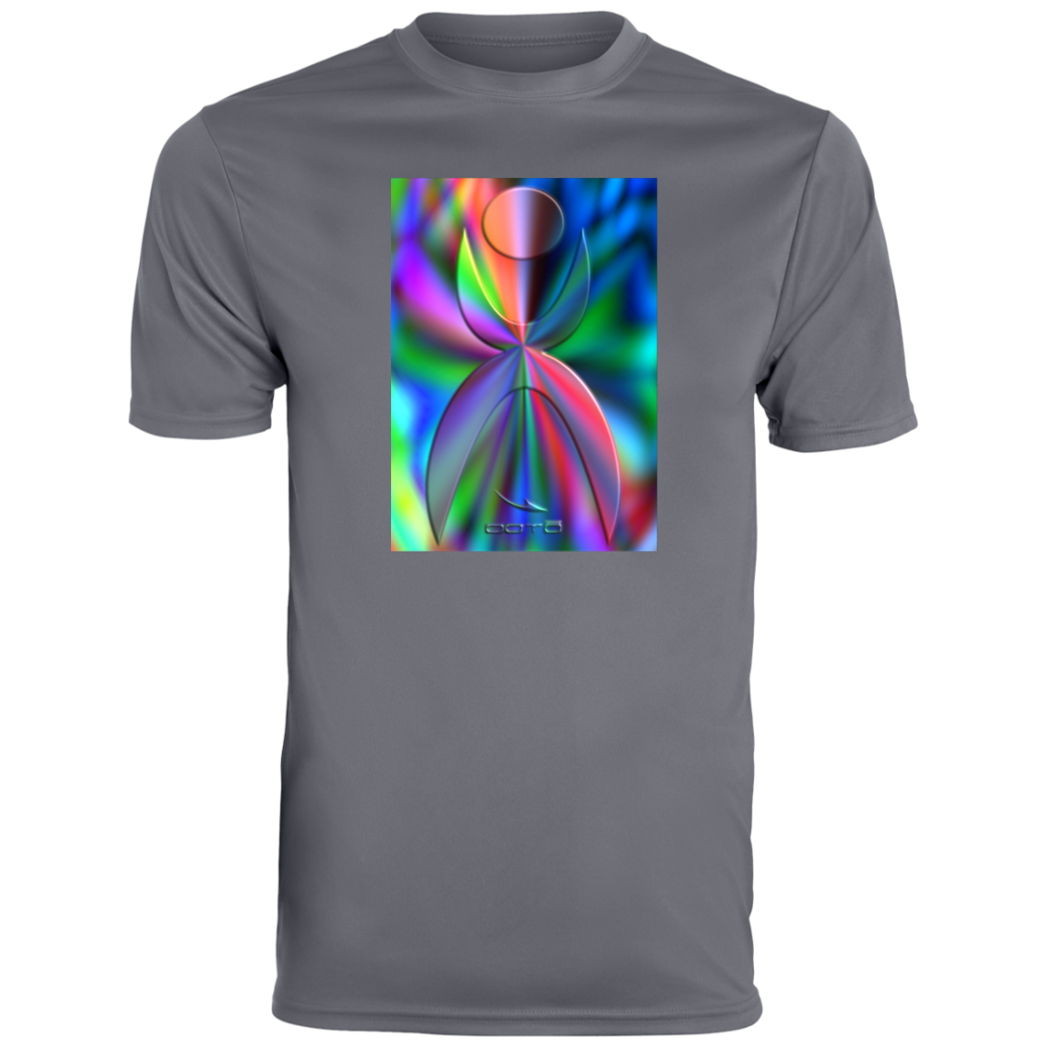 OOTO - GLYPHIC EN GLASS PRISMATIC - 791 Youth Moisture-Wicking Tee - 7 COLORS -