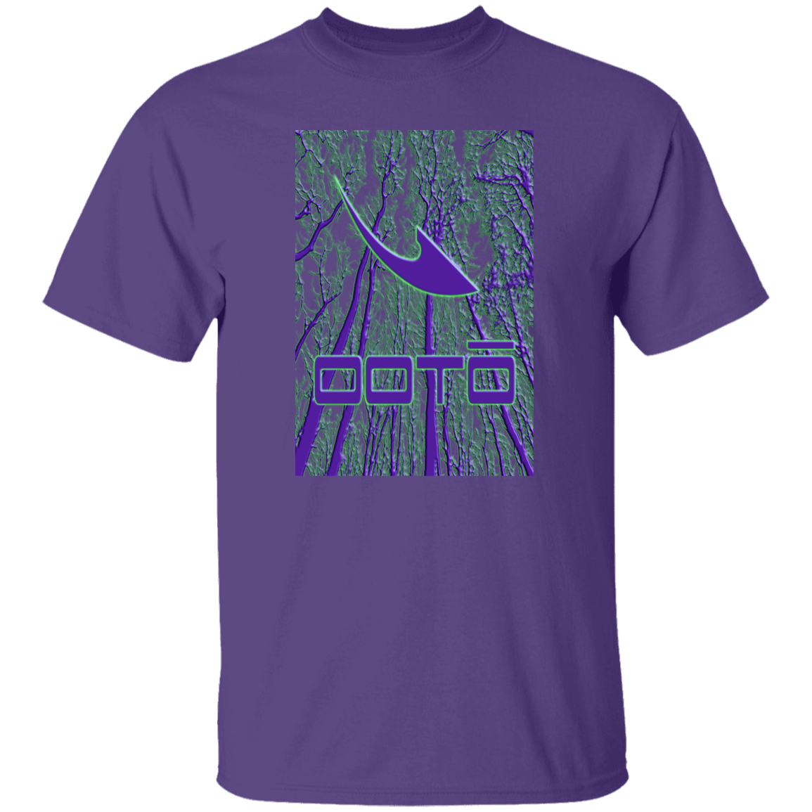 DASH EN EERIE TREES PURPLE - G500 5.3 oz. T-Shirt - 4 COLORS -