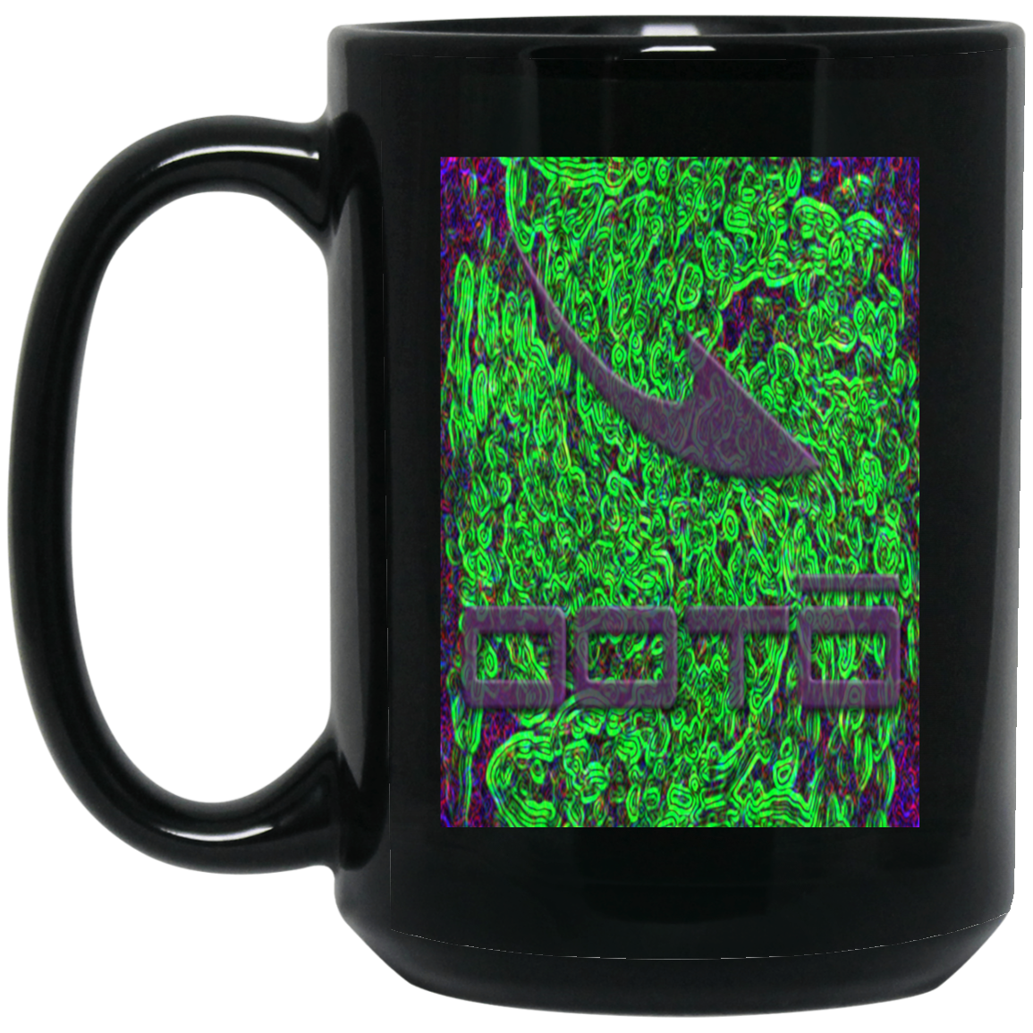 OOTO - DASH EN NEW EXPANSE - BM15OZ 15 oz. Black Mug - 1 COLOR -