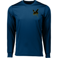 Thumbnail for DASH AND HORNET BLACK - 788 Long Sleeve Moisture-Wicking Tee - 6 COLORS -