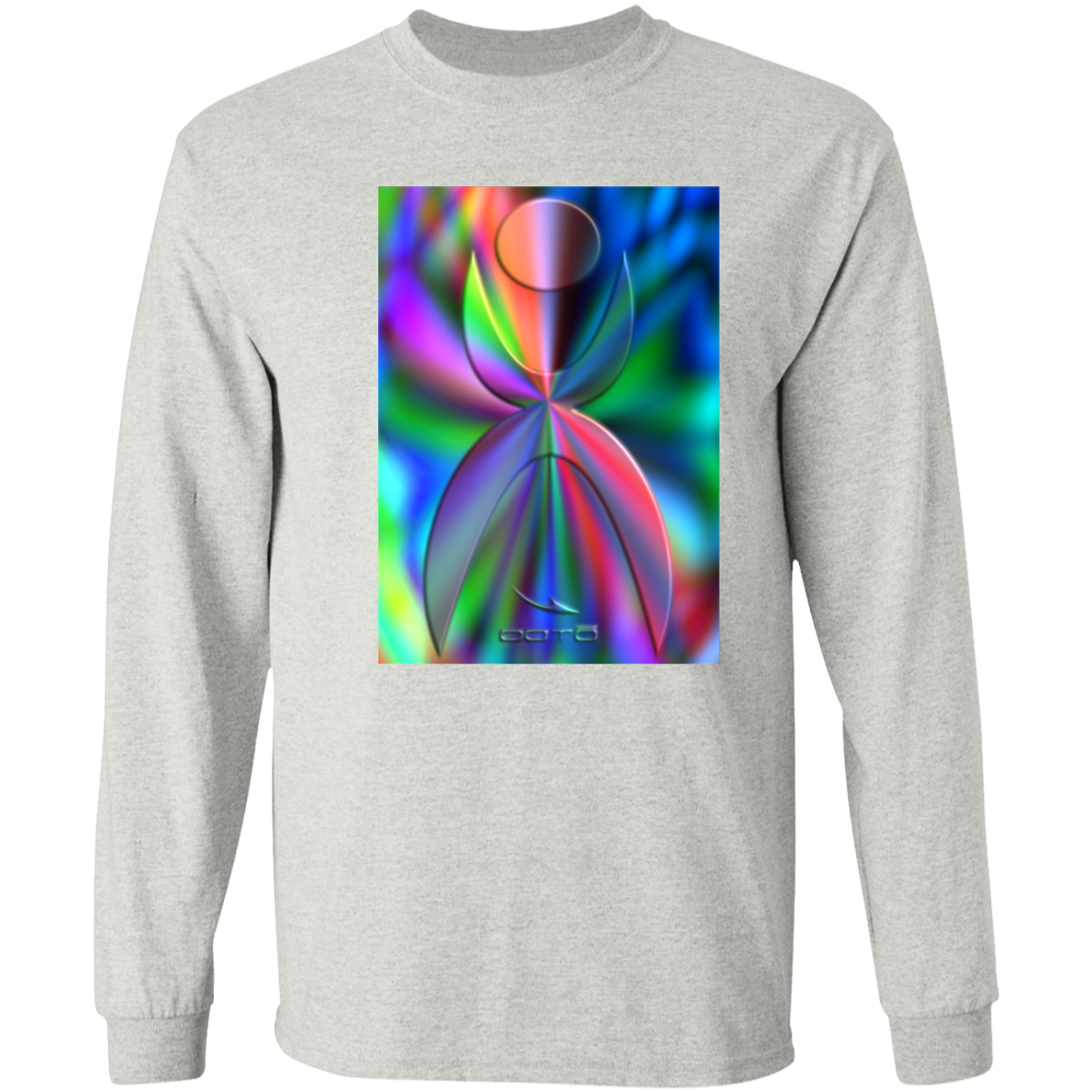 GLYPHIC EN GLASS PRISMATIC - G540 LS T-Shirt 5.3 oz. - 9 COLORS -