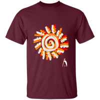 Thumbnail for OOTO - PAINTED SUN WITH BIG STEPPIN GLYPHIC - G500B Youth 5.3 oz 100% Cotton T-Shirt - 14 COLORS -