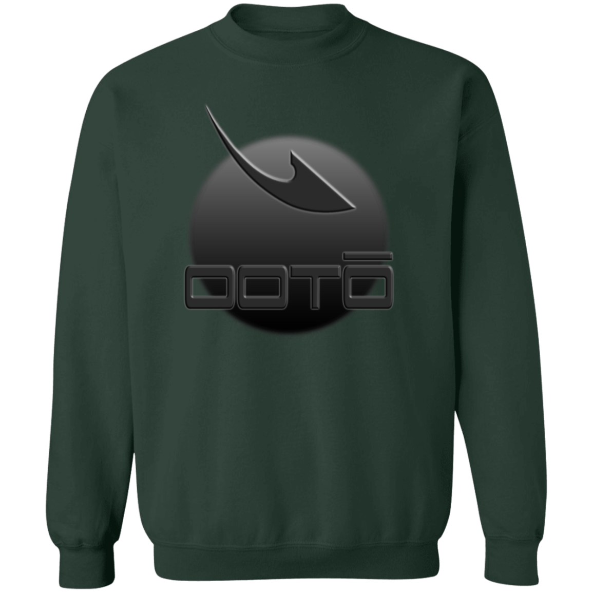 OOTO - DASH EN BLACK DARK MOON -  G180 Crewneck Pullover Sweatshirt - 13 COLORS -